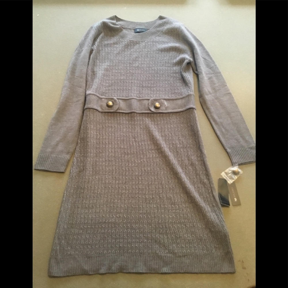 XB studio Girls small dress Gray NWT